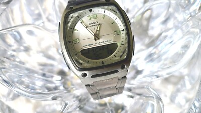 Casio Illuminator Telememo 30 AW-81 Men's World Time Digital Watch