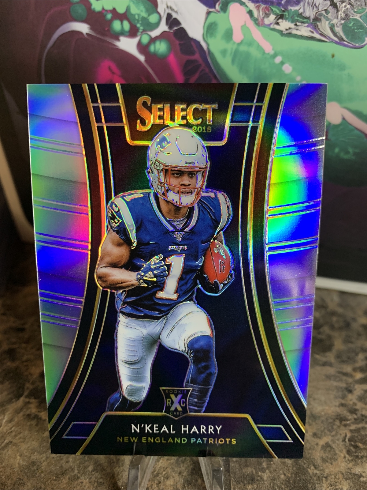 N'Keal Harry XRC 2018 Panini Select Silver Prizm XRC Redemption SP Rookie #312