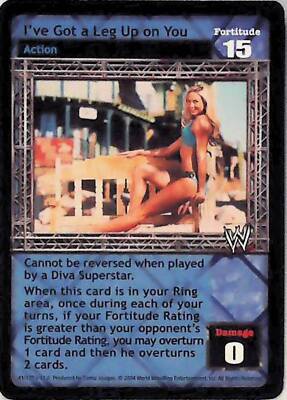Raw Deal CCG I ve Got a Leg Up on You - Divas Overloaded