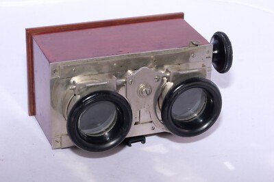 ANTIQUE Jules RICHARD VERASCOPE 45x107mm STEREOSCOPE Stereo VIEWER