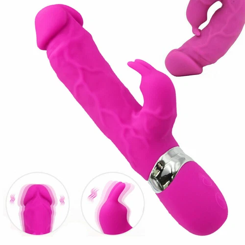 For-Women-Multispeed-Vibrator-G-Spot-Dildo-Rabbit-Female-Adult-Sex-Toy-Massager - Picture 1 of 12