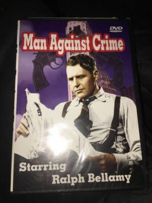 Man Against Crime Starring Ralph Bellamy Three Episodes Brand New DVD ...