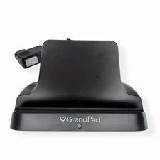 Grand Pad Tablet Wireless Charging Docking Station Black With Cord Cradle Only