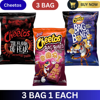 Cheetos Halloween Variety pack 3 Bags  SAMEDAYSHIP!!