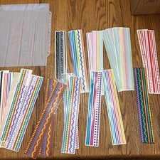 Mrs. Grossman's Lot Of 18 Plus Xtra Design Lines Stickers Vintage W/ Protector