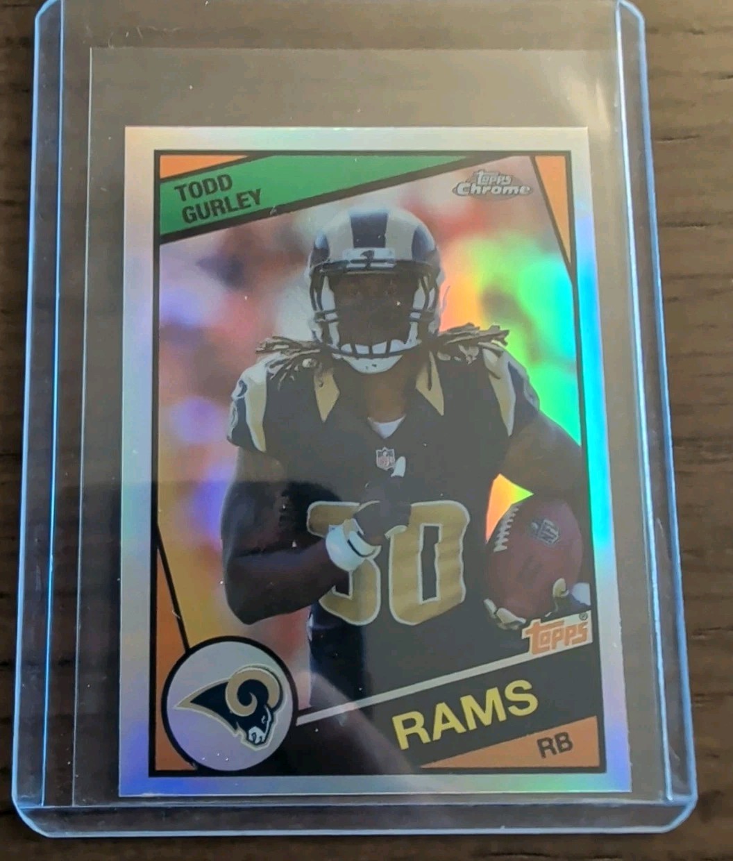 2015 TOPPS CHROME 50TH  REFRACTOR /50 TODD GURLEY  RC