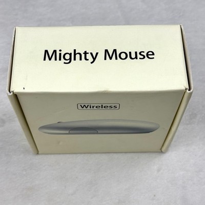Apple Mighty Mouse Wireless Bluetooth Open-BoxA1197 MA272LL/A  with CD