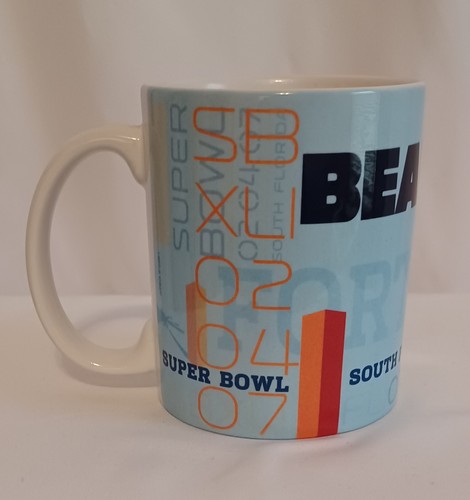 Chicago Bears Super Bowl 02/04/07 SOUTH FLORDIA NFC Champions Mug - Picture 2 of 7