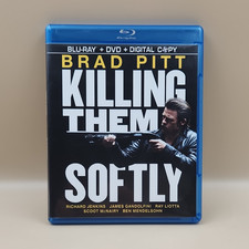 Anchor Bay Killing Them Softly Blu-ray Brad Pitt Richard Jenkins Blu-ray Case