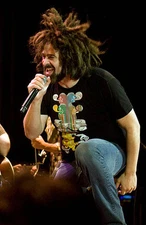 Adam Duritz of Counting Crows at the Meadow Brook Music Theater on- Old Photo 7
