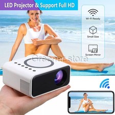1080P Pocket LED Projector Home Cinema Multimedia USB/DLNA Mini Movie Player xxb