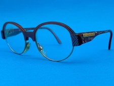 Vintage Nazareno Gabrielli 059-86 Eyeglasses Italy Oval Burgundy 54-19 Frame