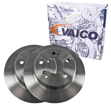 2x VAICO BREMSSCHEIBEN 278mm VOLL HINTEN passend für MERCEDES 190 SL | V30-40014