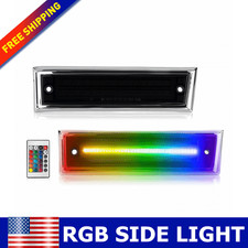 For 1987-1991 Gmc Suburban R1500 R2500 V1500 V2500 Front Led Side Marker Lights