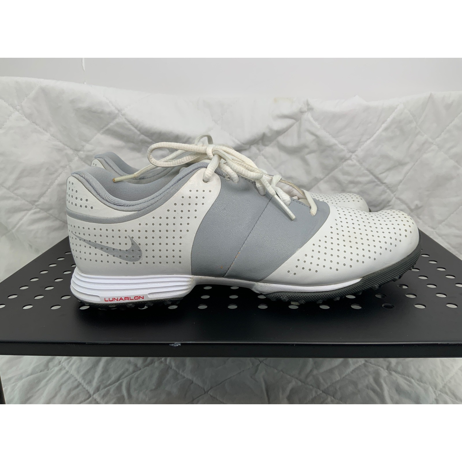 Nike Lunar Control 2 Women Golf Shoes White Grey Size 6.5 US 4 UK thumbnail 5