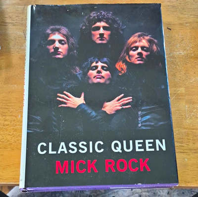 Classic Queen by Mick Rock Hardcover Picture Book, Sterling, Queen Photography