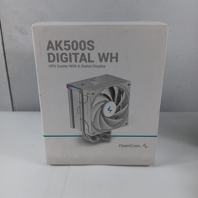 DeepCool AK500S DIGITAL CPU Cooler w/ Digital Display 5 Heat Pipes TDP 240W READ