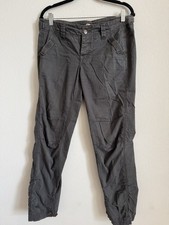 Free People We The Free Gray Cargo Hiking Low Waist Pants Size 6