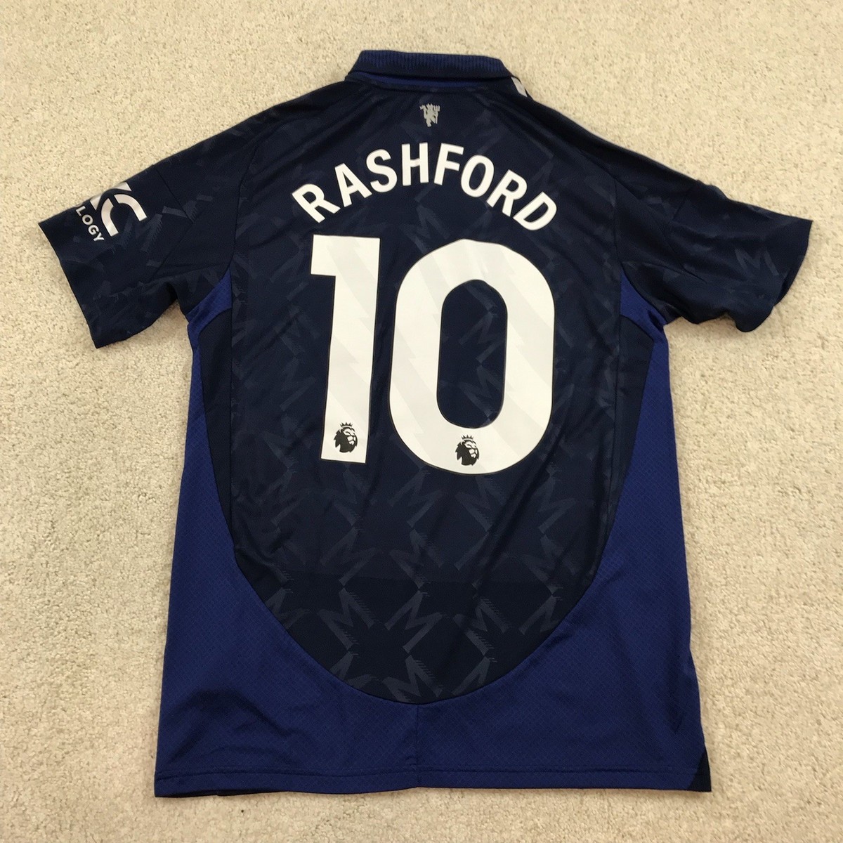 Adidas Marcus Rashford Manchester United Jersey Mens Medium JX1291