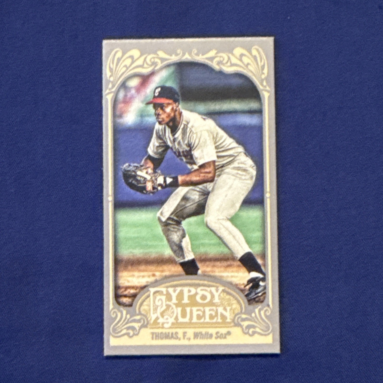 2012 Topps Gypsy Queen Mini Gypsy Queen Back Frank Thomas #262 White Sox