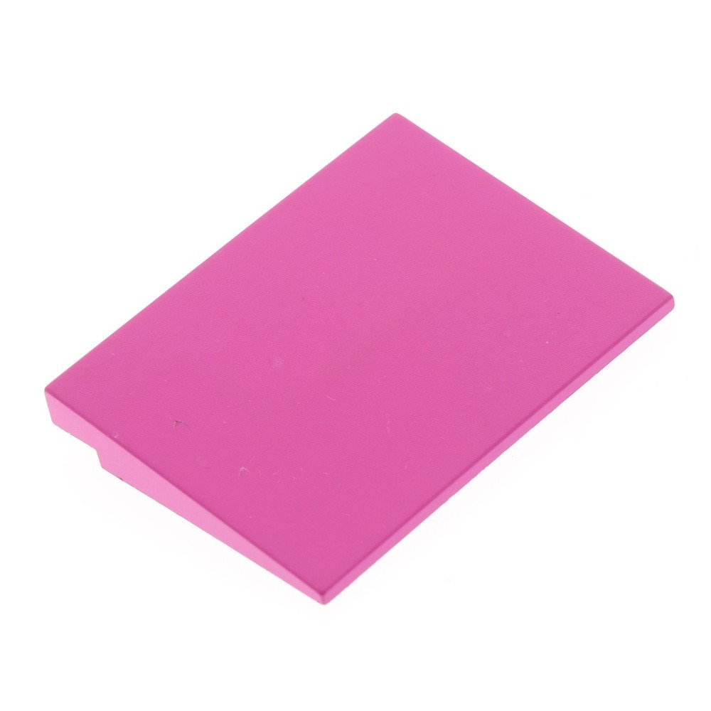 1X Lego Roof Brick 10° 6X8X1 Dark Pink Ramp Tile Plate Belville 5840 4515
