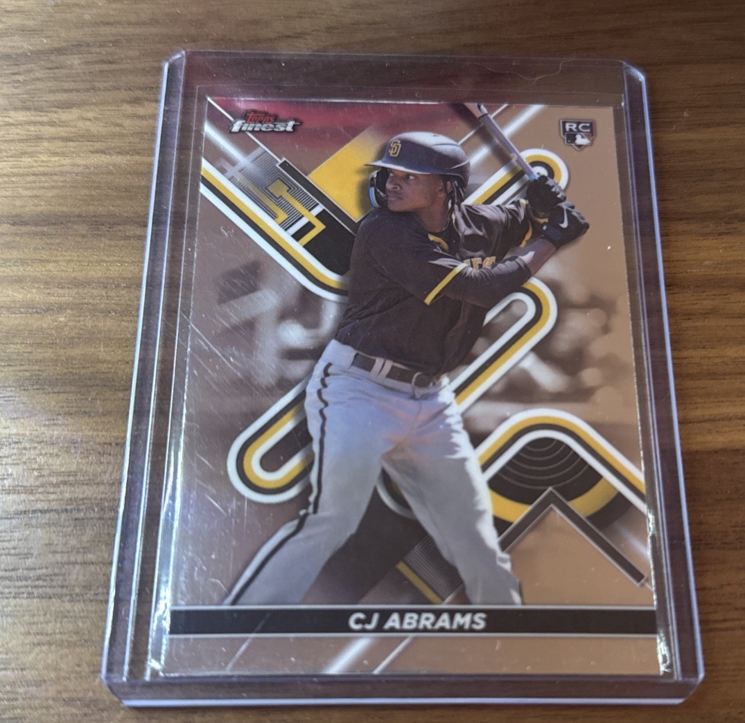 2022 Topps Finest - C.J. Abrams #39 (RC)