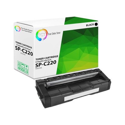 TCT Premium SP-C220 Black for Ricoh Aficio SP C220A C220DN Compatible Toner