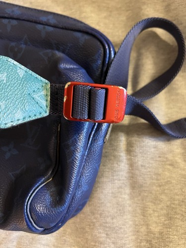 Louis Vuitton Messenger PM Outdoor Shoulder Bag M43829 Monogram Pacific Blue - Picture 12 of 15