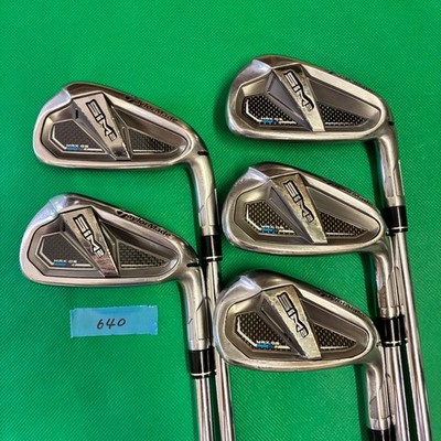 TaylorMade Sim2 Max OS Iron Set 5pcs 5-9 Regular KBS 85 Steel Shaft Golf Clubs