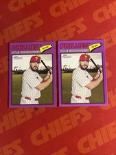 2026 Topps Heritage Kyle Schwarber #159 Light Purple Border Phillies 