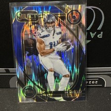 2024 Panini Select - Club Level DK Metcalf #251 Black & Blue Shock Prizm