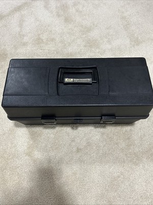 VINTAGE MTM ''A-760'' Shooter Accessory Box Case Guard Large Tackle Storage BLACK
