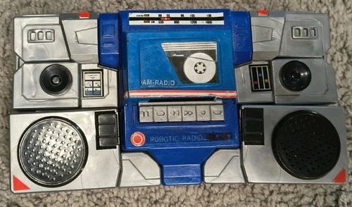 1984 Tai Fong KO Blaster Robot – AM Radio – Vintage Radio Transformers G1 Style