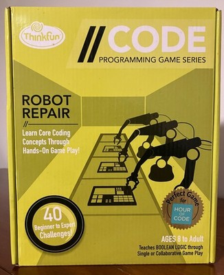 Think Fun Code Programming Game Series Robot Repair NEW