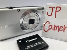 Excellent Canon PowerShot A2400 IS 16.0MP Digital Camera silver from Japan 2451