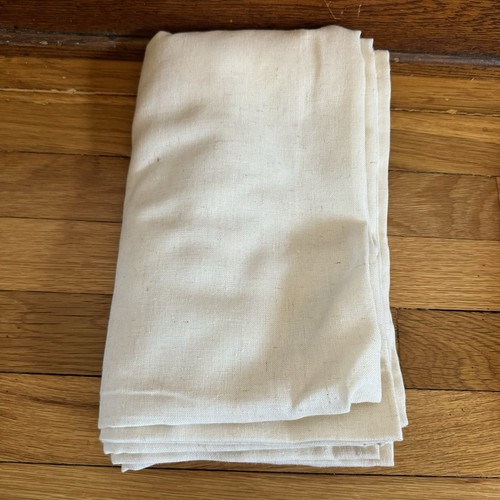 Neu Nicetown dickes Leinen Boho Vorhänge 1 Paar 55 x 95 Rückenlasche - Bild 1 von 6