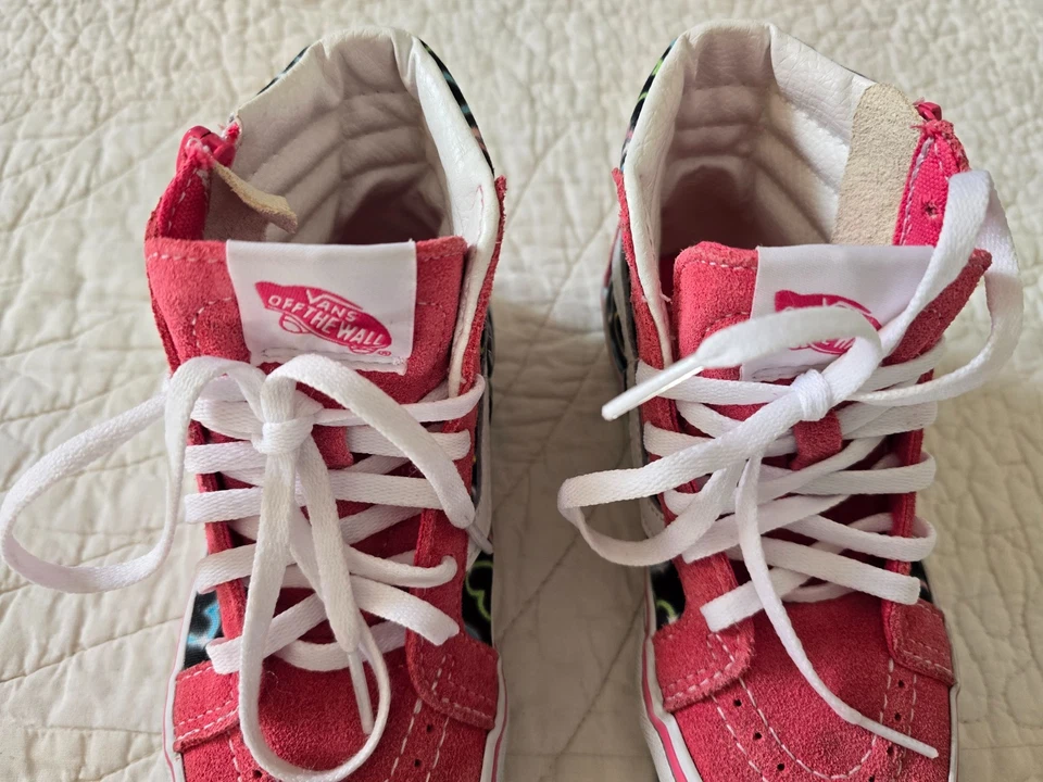 Vans Children Shoes Kids Sk8-Hi Reissue Side Zip Girl's SZ/12.5 - Image 4 of 4