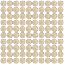 Costa Rica 50 Colones, 2023, KM #248, Como Nuevo, Conmemorativo X 100 PCS