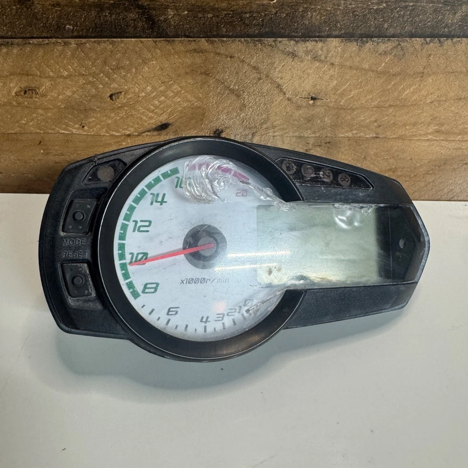 09-12 KAWASAKI NINJA ZX6R ZX600R OEM CALIBRE CLÚSTER VELOCÍMETRO TACÓMETRO Foto 3 de 4