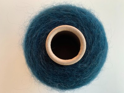100g Bobbelwolle 75%Super Kid Mohair 25%Seide PLUME Mehrere Farben 100g/ 950m