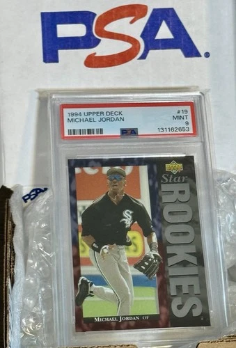 1994 Michael Jordan Upper Deck Baseball #19 Star Rookies RC PSA 9 MINT