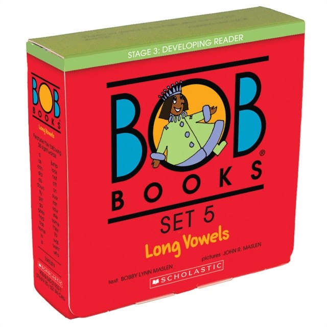 Bob Books - Long Vowels Box Set of 8 Paperbacks | Decodable Phonics Books, Ages