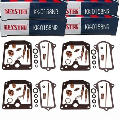 4x Vergaser Reparatursatz für Kawasaki Z1000 A 1978-79 KZT00A Keyster KK-0158NR