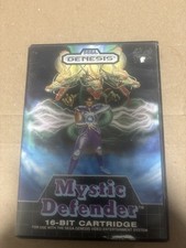 Sega Genesis Mystic Defender 16-Bit Cartridge Video Game