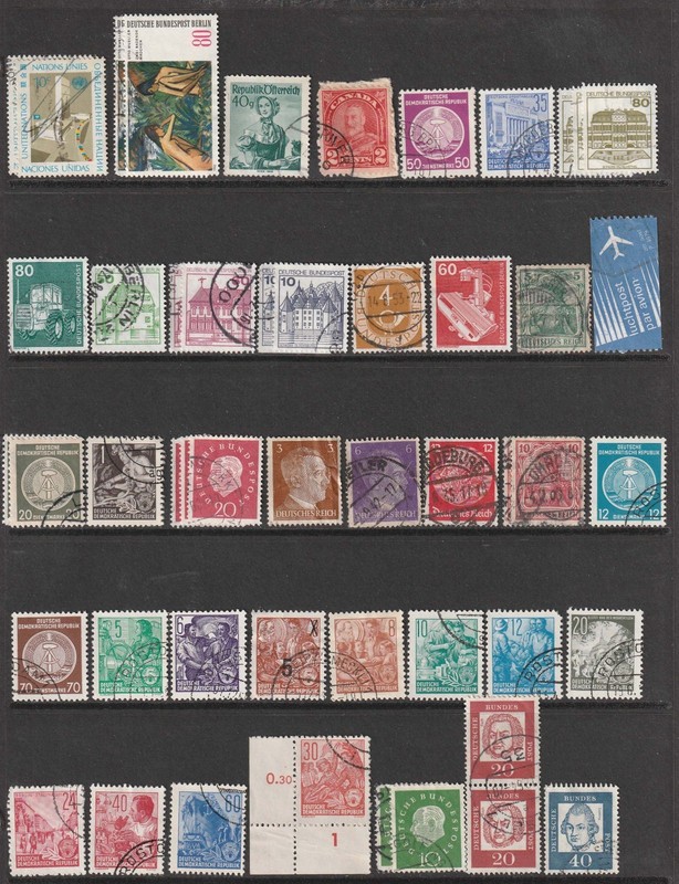 WORLDWIDE STAMP Mixture, 161 Used Stamps