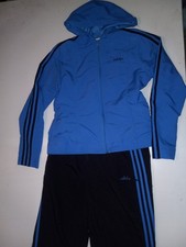 Adidas Tracksuit Women's Size M hoodie Jacket Full Zip Pants