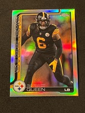 2025 Topps Chrome Football Patrick Queen Refractor #260 - Steelers