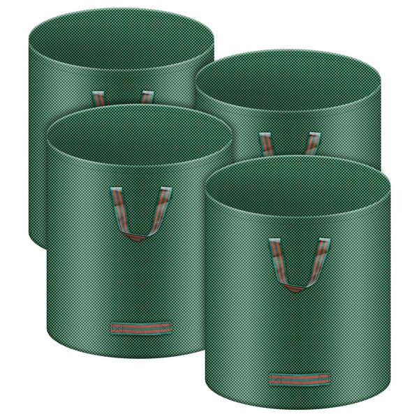 Gartenabfallsack Laubsack 4X 272L Groß Robust Gartensack Extra Stabil-image