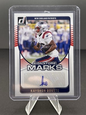 2024 Panini Donruss - Signature Marks Kayshon Boutte #SMA-KBO (AU)