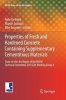 Properties Of Fresh And Hardened Concrete Containing Supplementary Cementitious